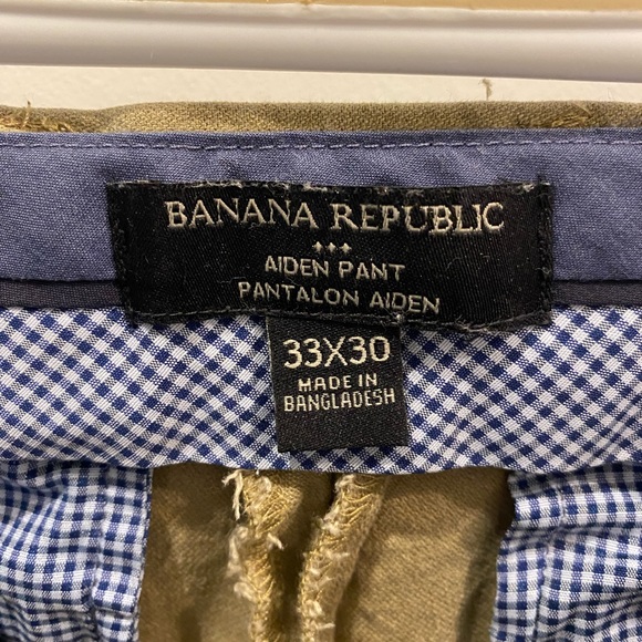 Men’s banana republic Aiden pant 33x30 - Picture 3 of 3